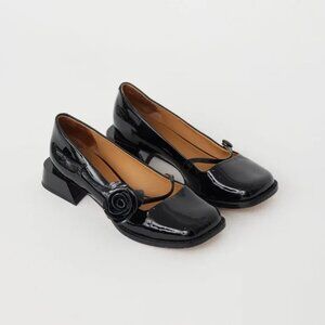 Shushu/Tong x Charles & Keith Patent Rose Mary Janes DUPES